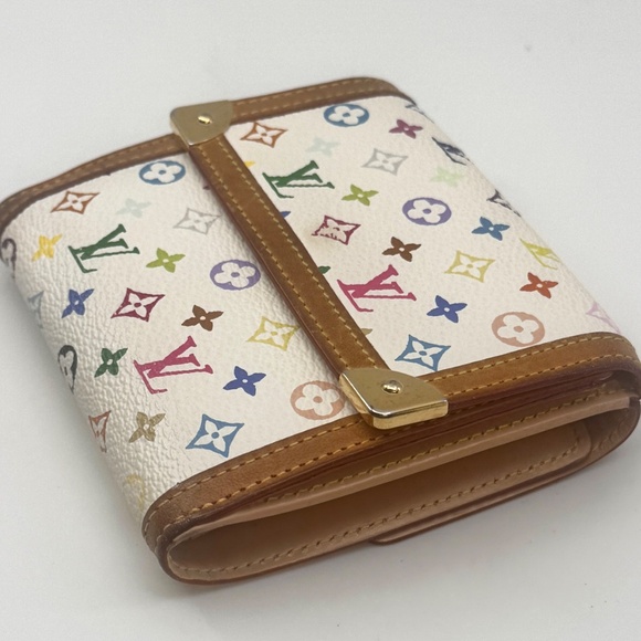 Louis Vuitton Monogram Multicolor Porte Monnivier Carte Credit Wallet M92983 - Picture 7 of 12